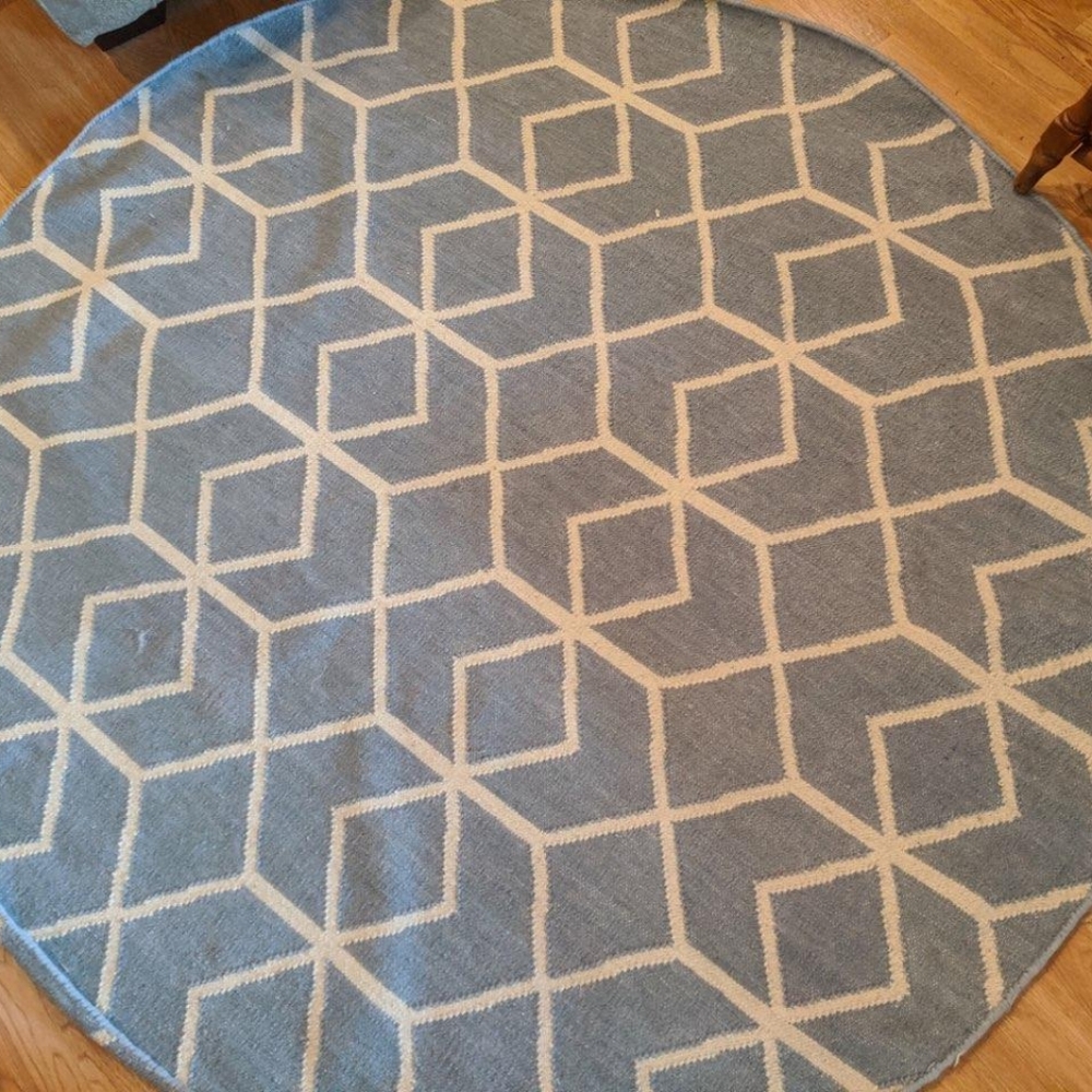 Blue/Ivory Area Rug